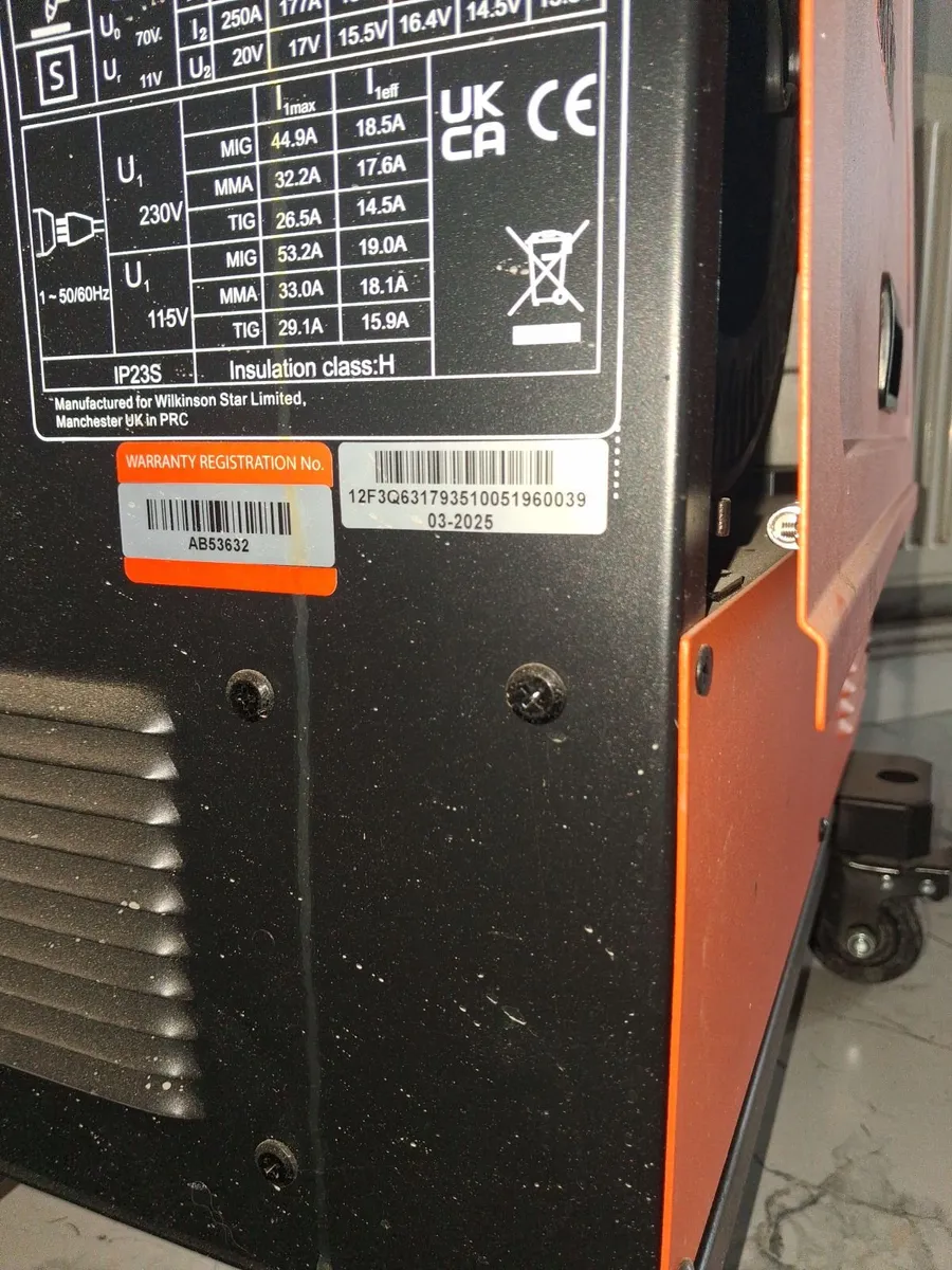 Welder -Jasic EM-250CT - Image 2