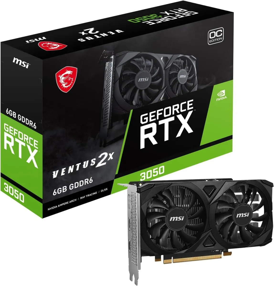 Graphics card NVIDIA GeForce RTX 3050 (Unboxed) - Image 1