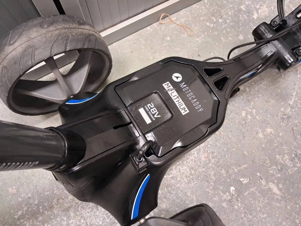 GPS Motocaddy at leading trolley specialist - Image 2