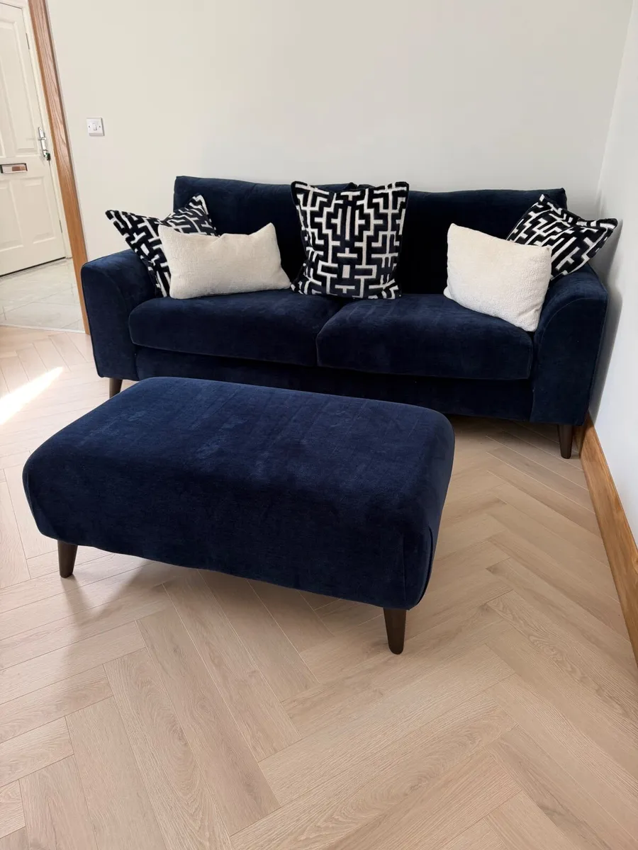 Sofa, Footstool and Love Chair - Image 2