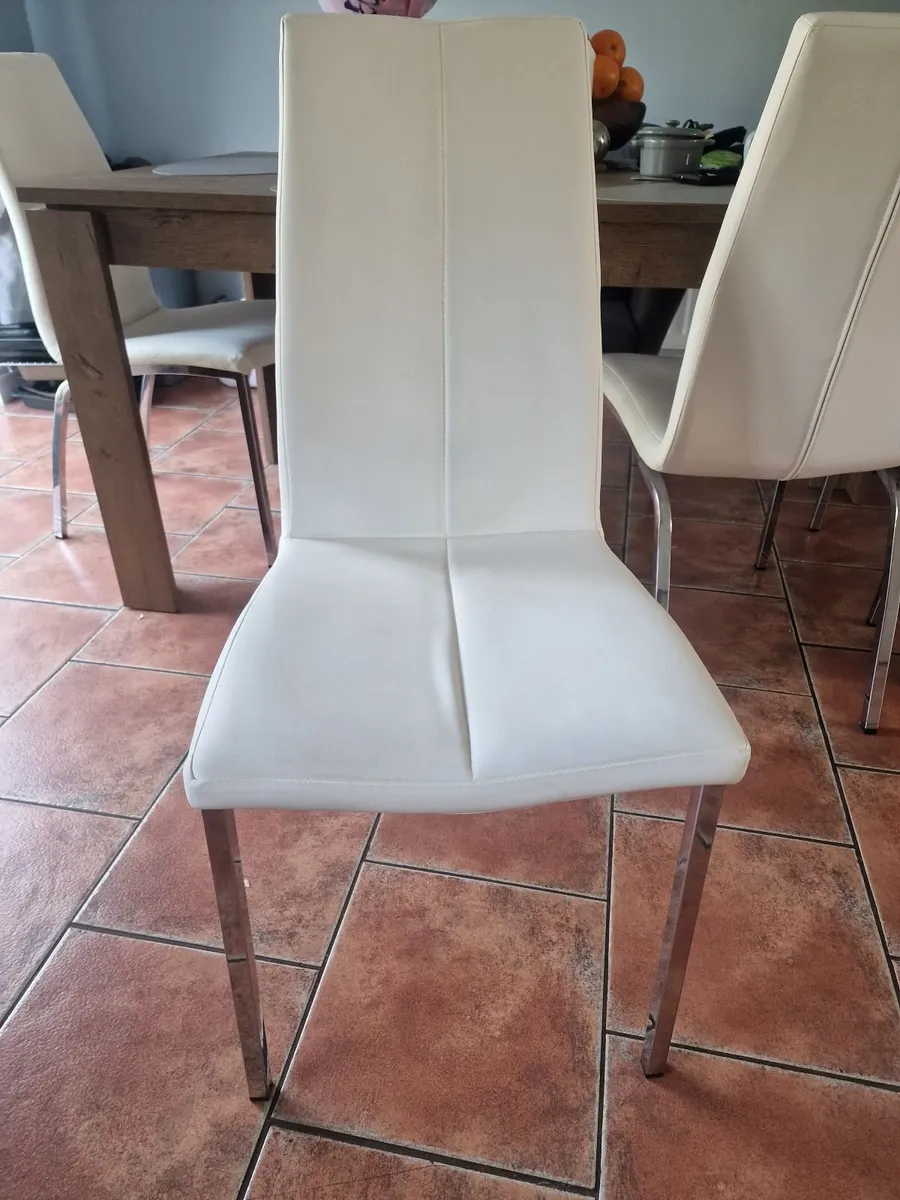 4x dining chairs - Image 1
