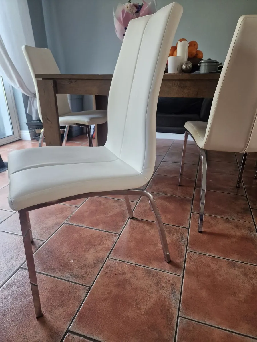 4x dining chairs - Image 2