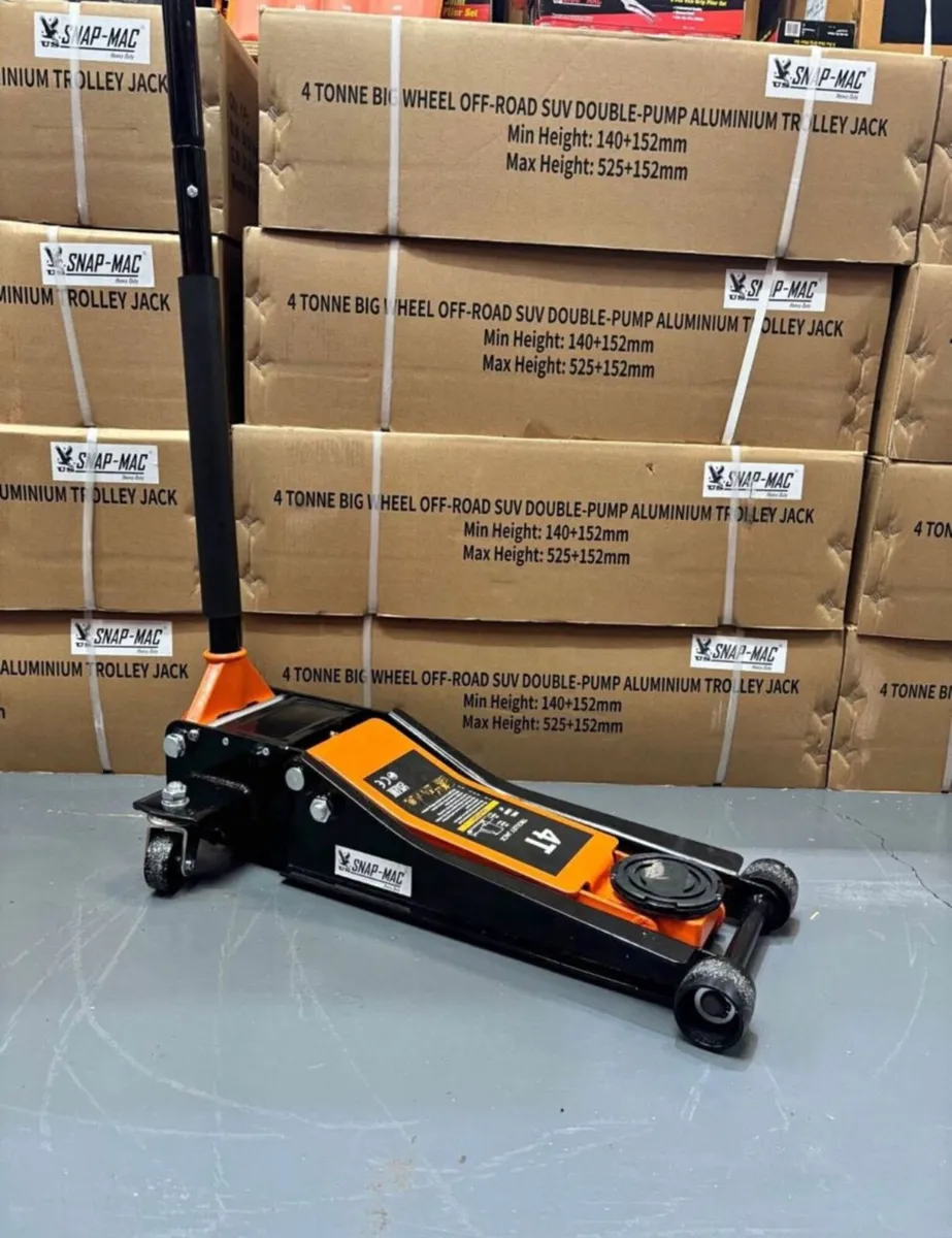 NEW 4ton LOW PROFILE TROLLEY JACK - Image 4