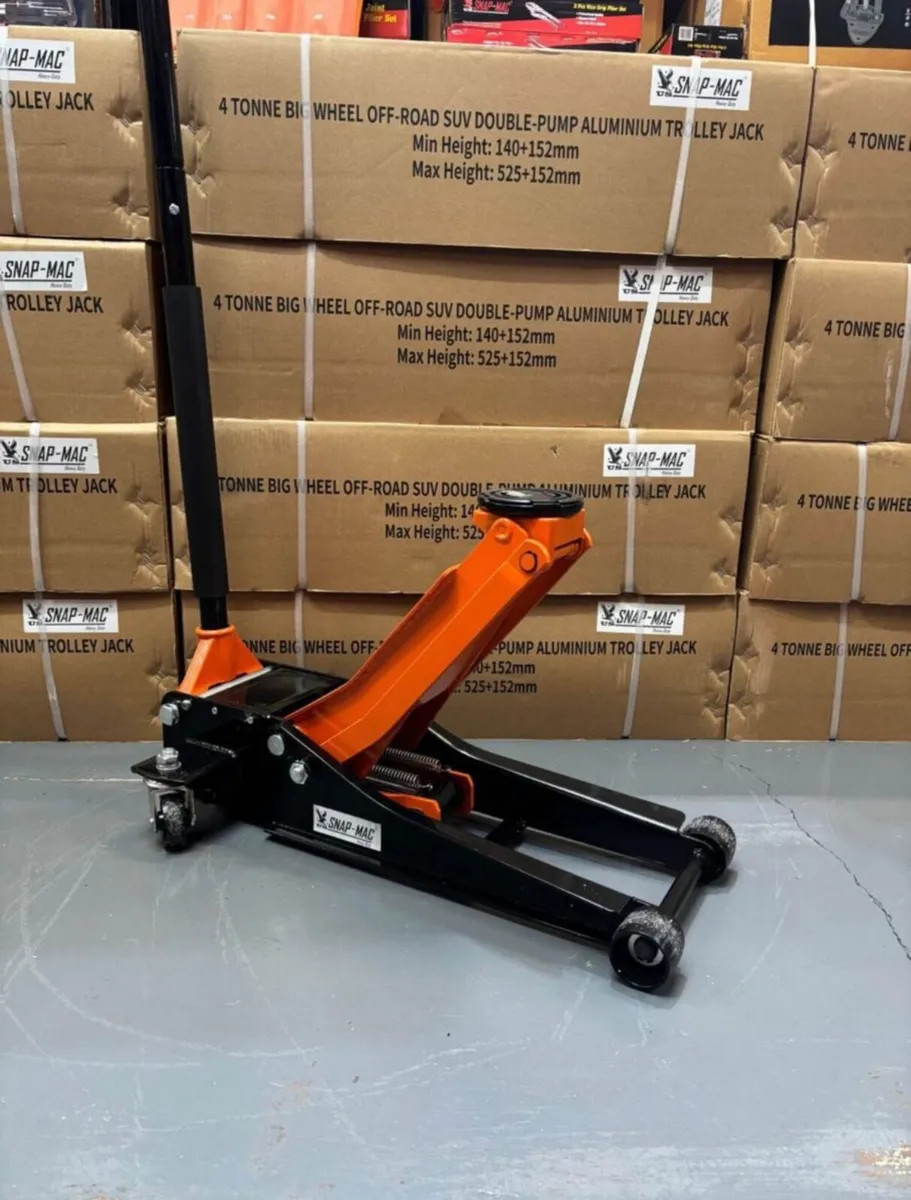 NEW 4ton LOW PROFILE TROLLEY JACK - Image 2