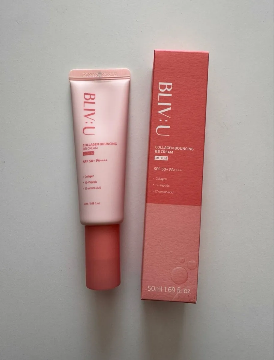 Korean skincare Bliv:u- collagen bouncing bb cream