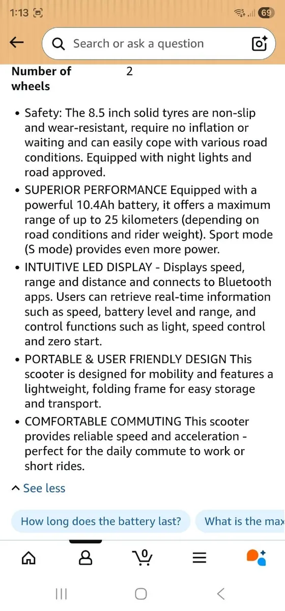 Electric scooter - Image 2