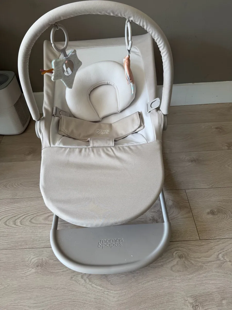 Mamas & Papas Tempo 3-in-1 Rocker/Bouncer - Blush - Image 2