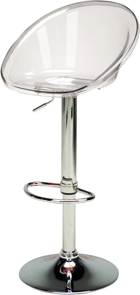 Upon Sphere Gas Adjustable Barstool 49.5 X 43.5