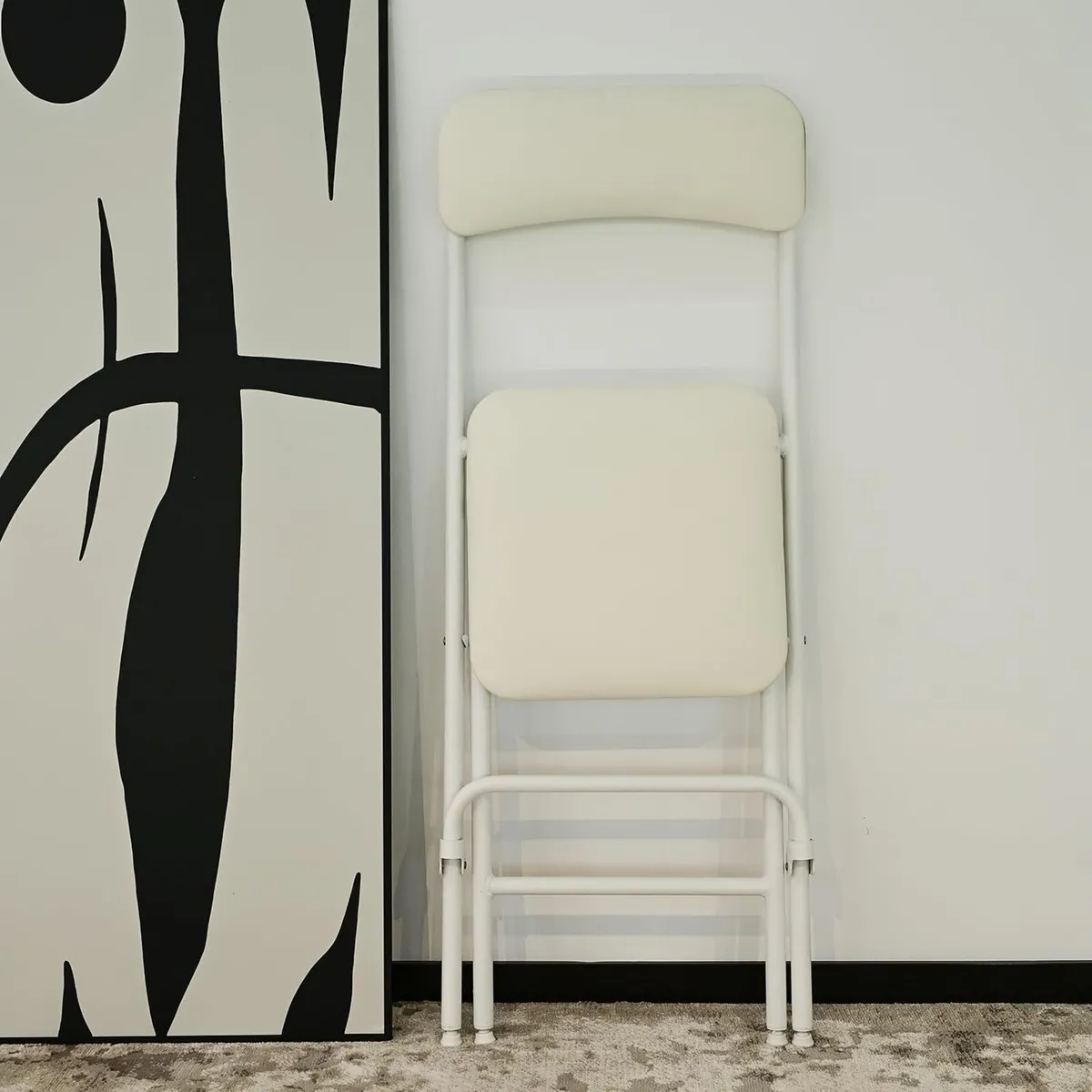 Folding Stool with Footrest 136.1 kg Weight - Image 2