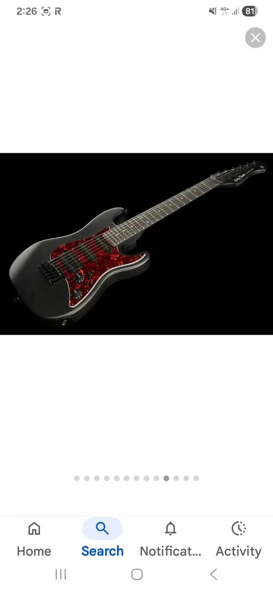 Harley Benton Junior Guitar and accessories - Image 2