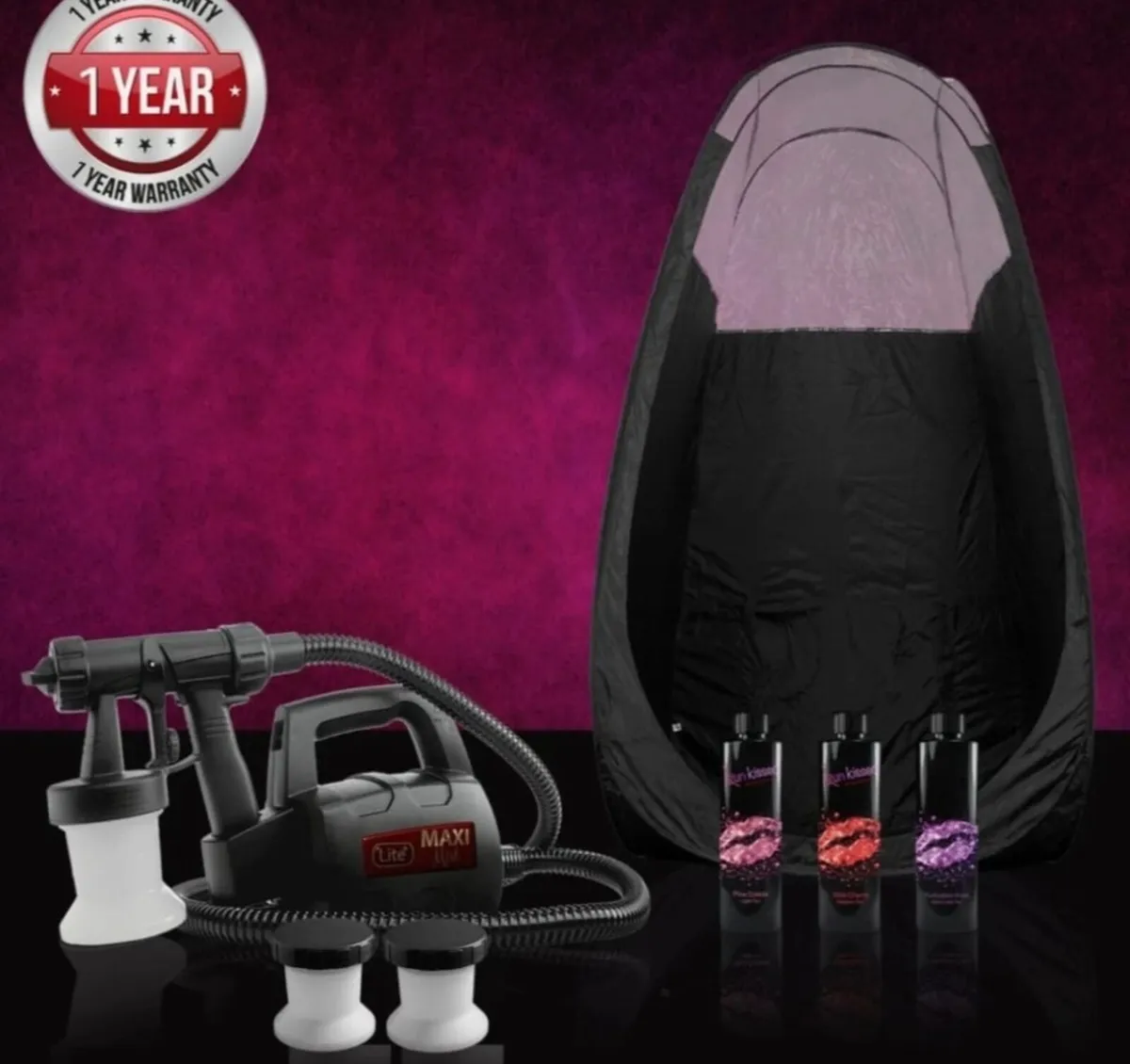Spray tanning kit and tent - Image 2