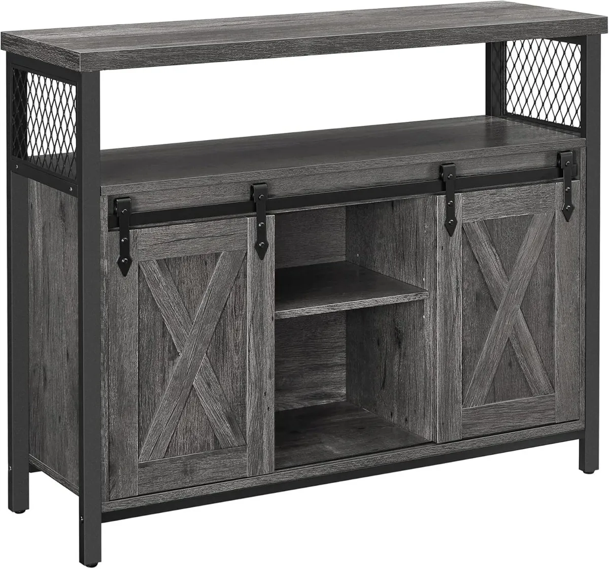 Sideboard Kitchen Cabinet Storage Cupboard with 2 - Image 1