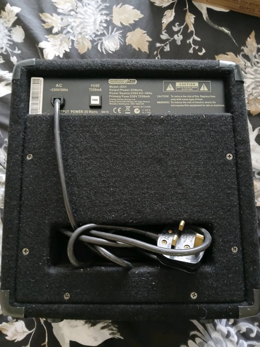 Acoustic Solutions 20 Watt amp - Image 2