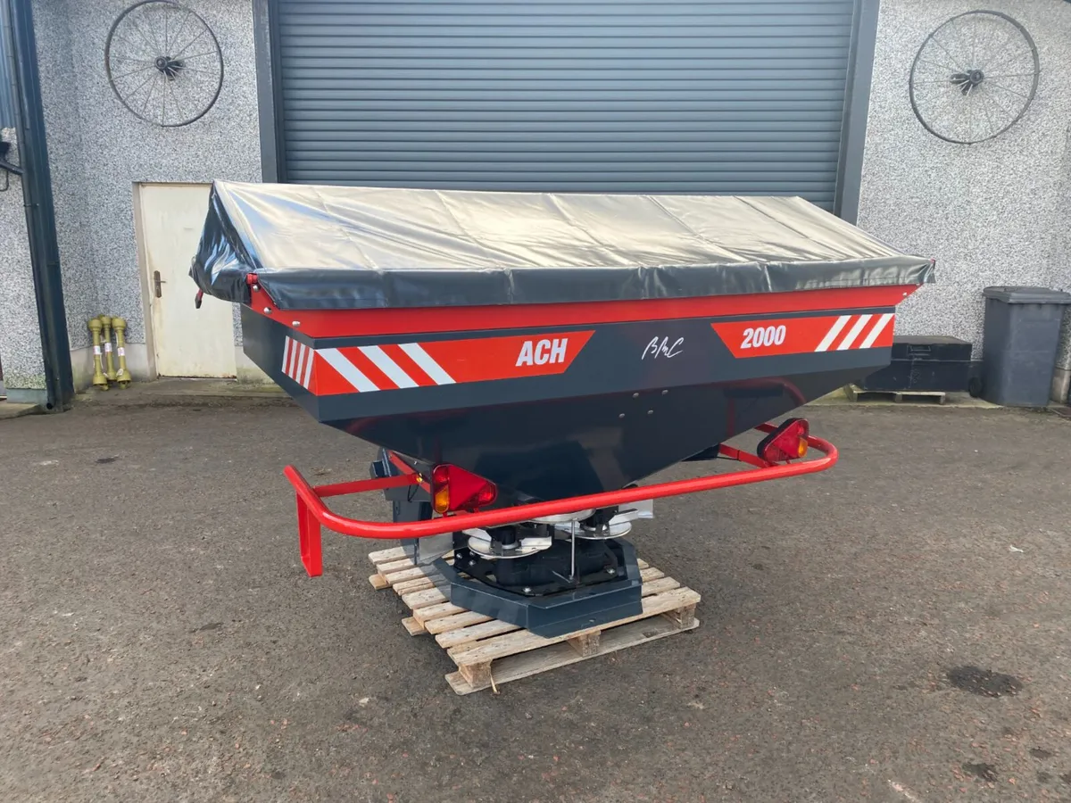 BMC ACH 2000 Twin Disc Fertiliser Spreader - Image 1