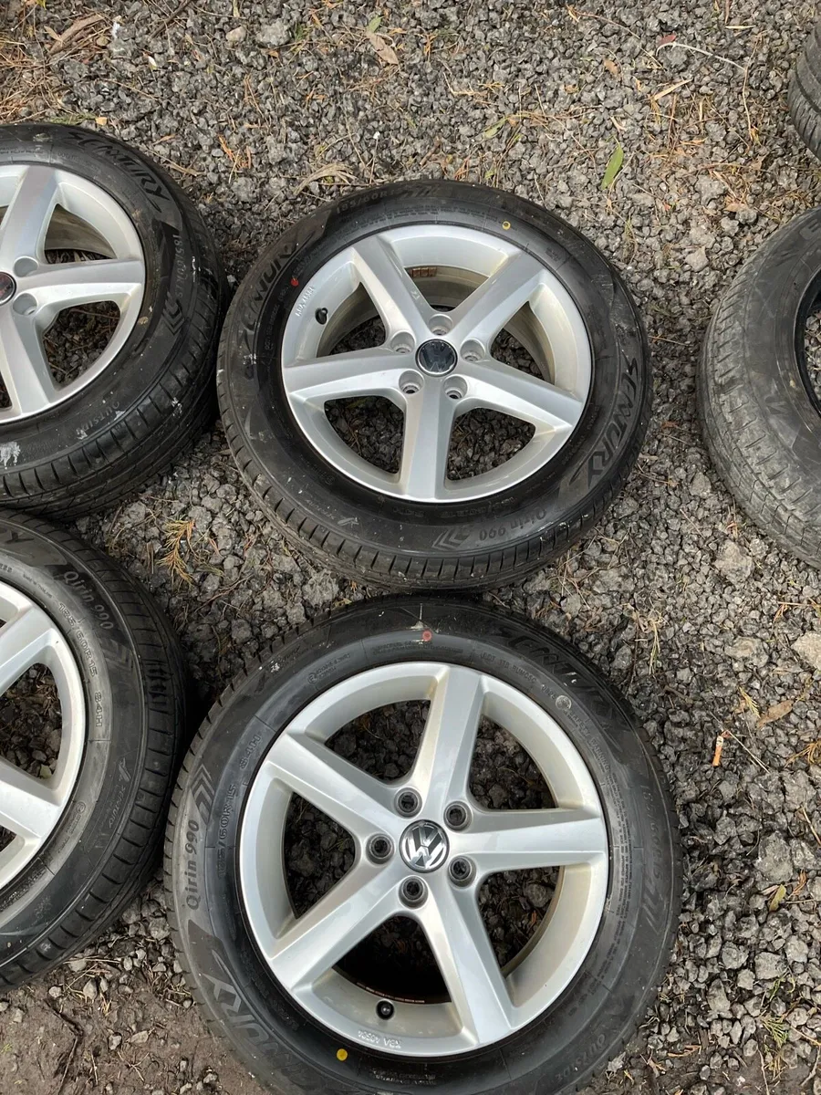 15’ Genuine VW Polo 5x100 alloy wheels - Image 3