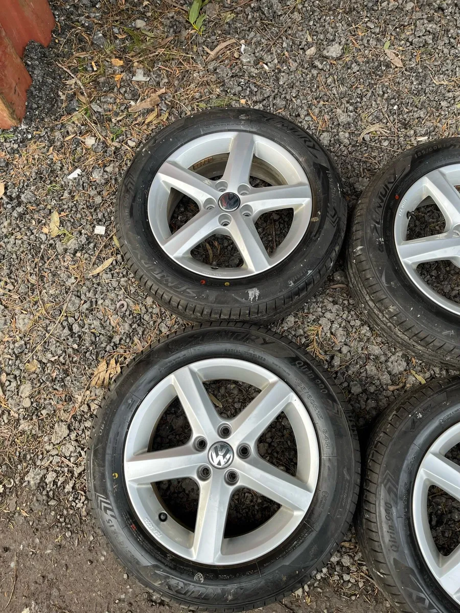 15’ Genuine VW Polo 5x100 alloy wheels - Image 2