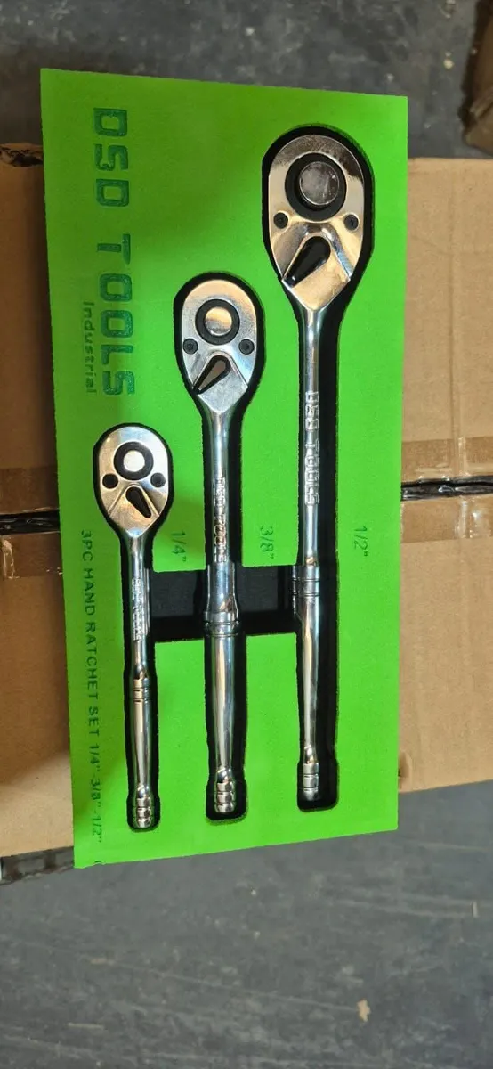 3-Piece Rachet Handle Set