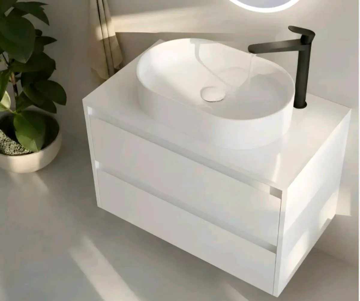 Wall Hung Bathroom Vanity Cabinet - Image 1