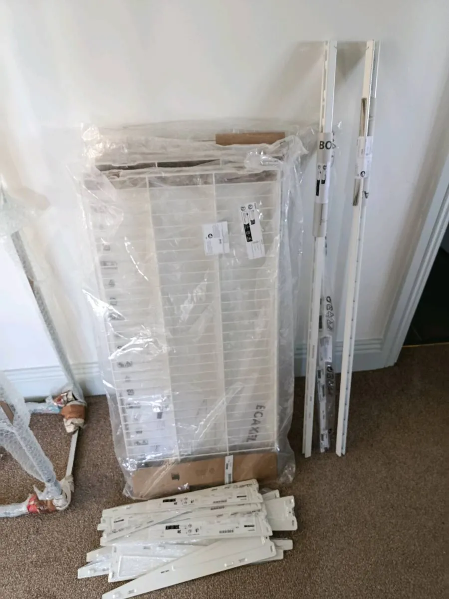 New BOAXEL storage system IKEA 6 shelves+ brackets - Image 3
