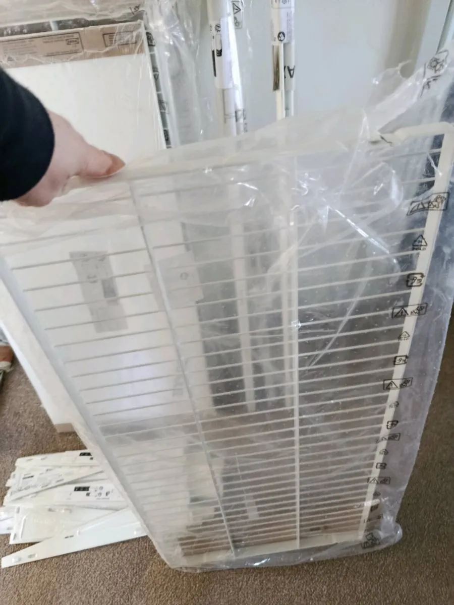 New BOAXEL storage system IKEA 6 shelves+ brackets - Image 2