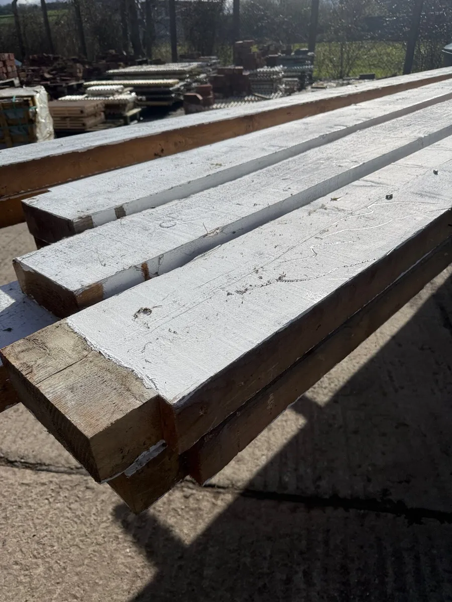 Planks 9” x 3”x 14ft for sale £15 each plus Vat - Image 1