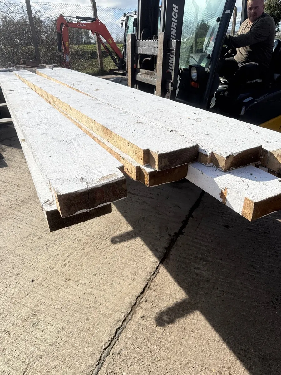 Planks 9” x 3”x 14ft for sale £15 each plus Vat - Image 2