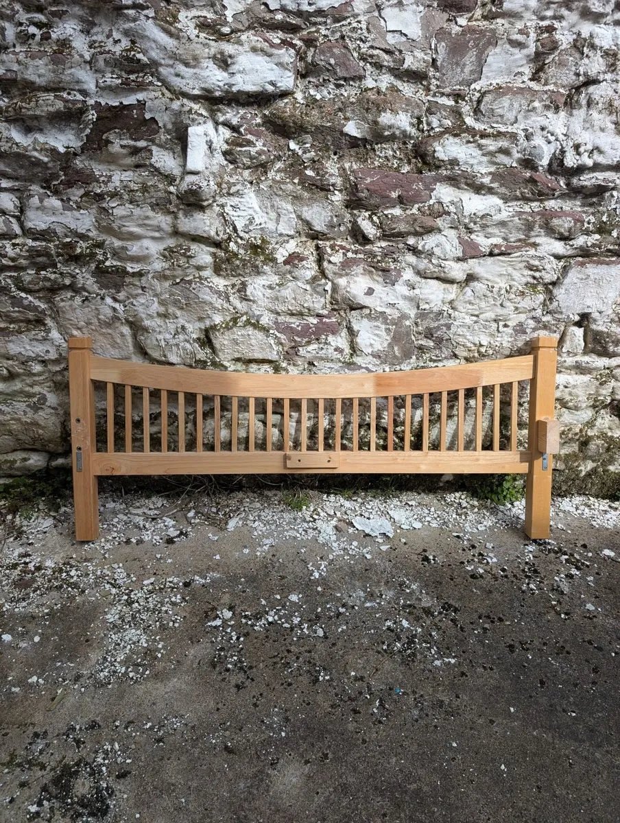 Scrap wood / Double bed headboard and footboard - Image 2