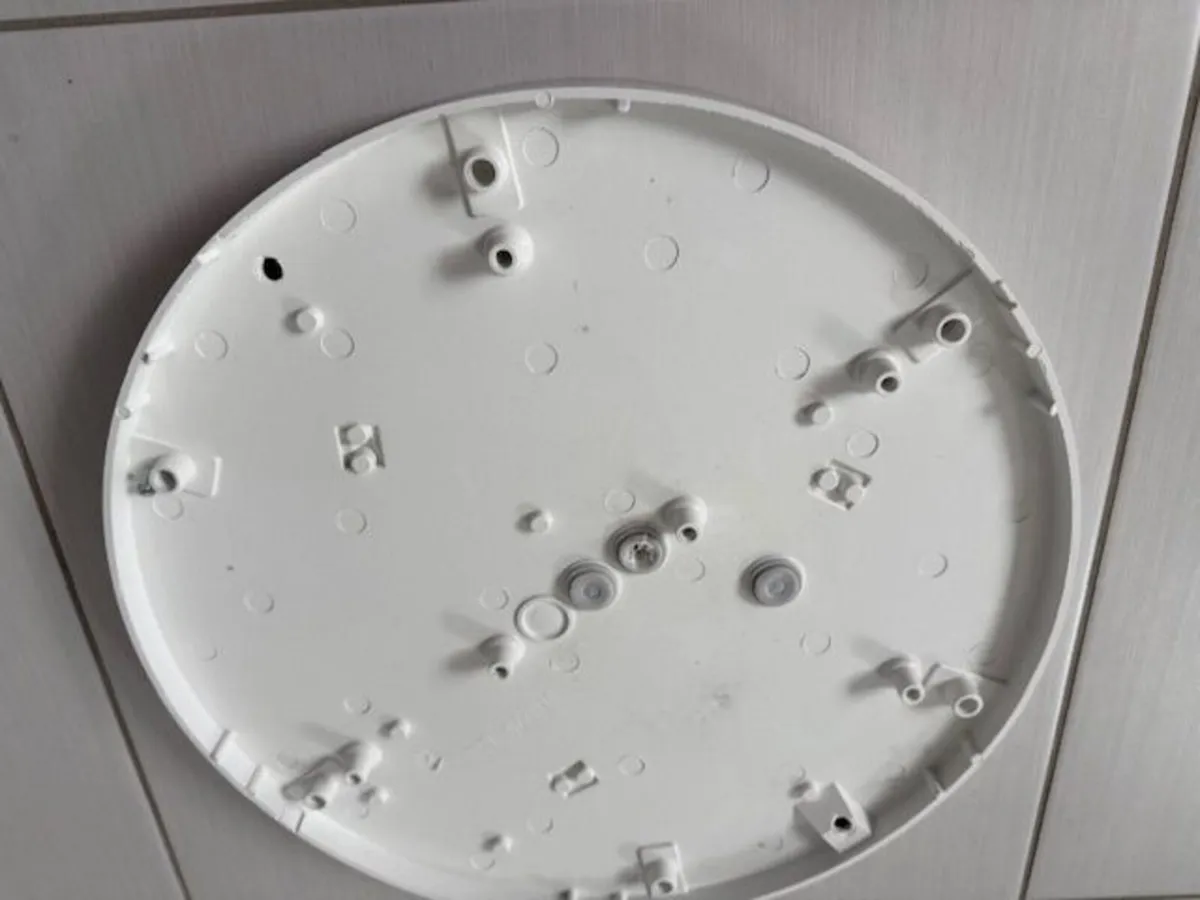 Large opal glass ceiling/wall lights - Image 3