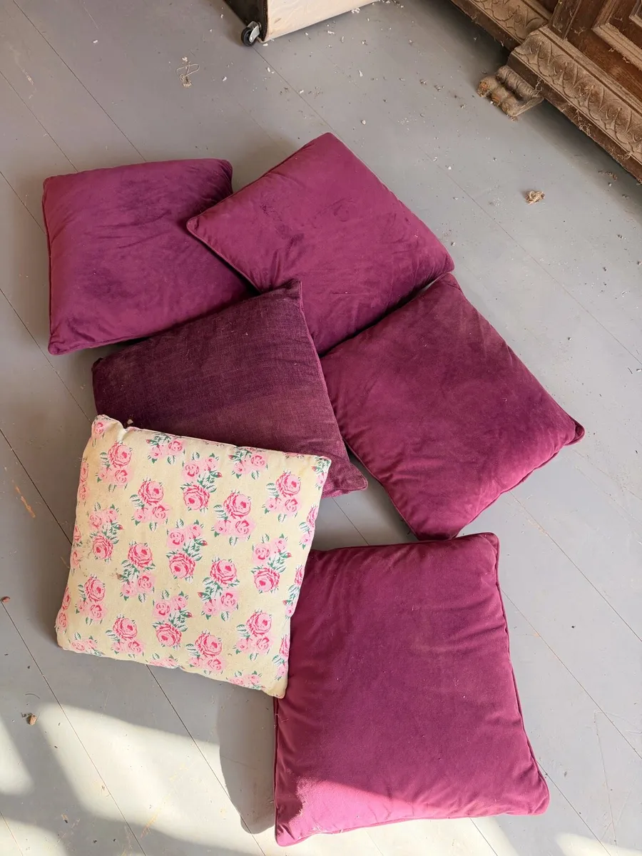 Selection of cushions