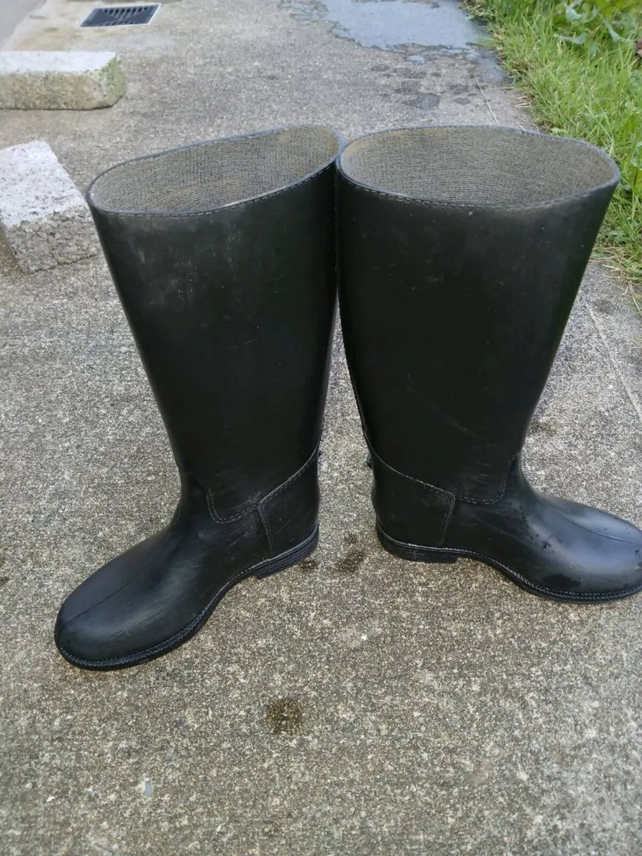 PVC horse riding boots size 28 - Image 2
