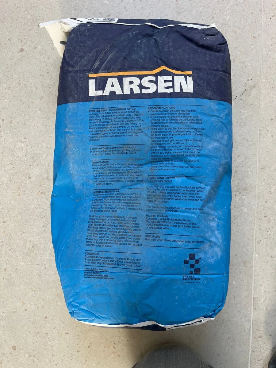 Larsen limestone grout 10kg - Image 2