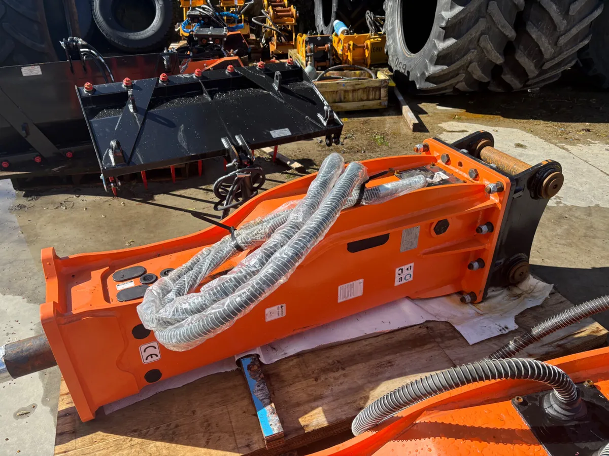 New 14ton Evergreen EHB 1000 Rock Breakers - Image 3