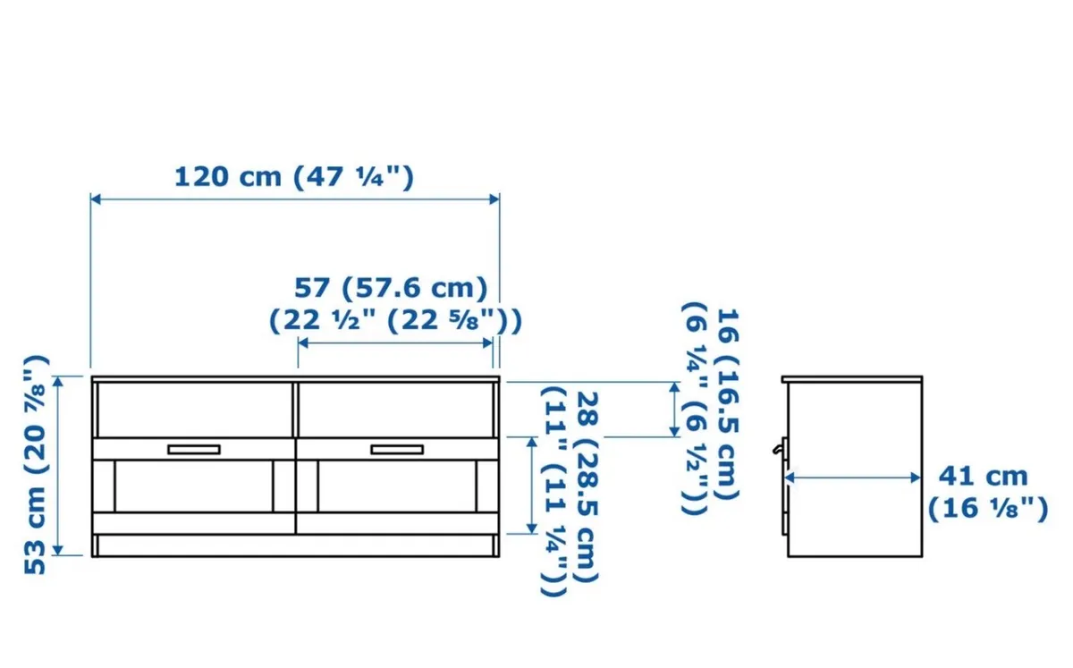 TV stand - Ikea - Image 3