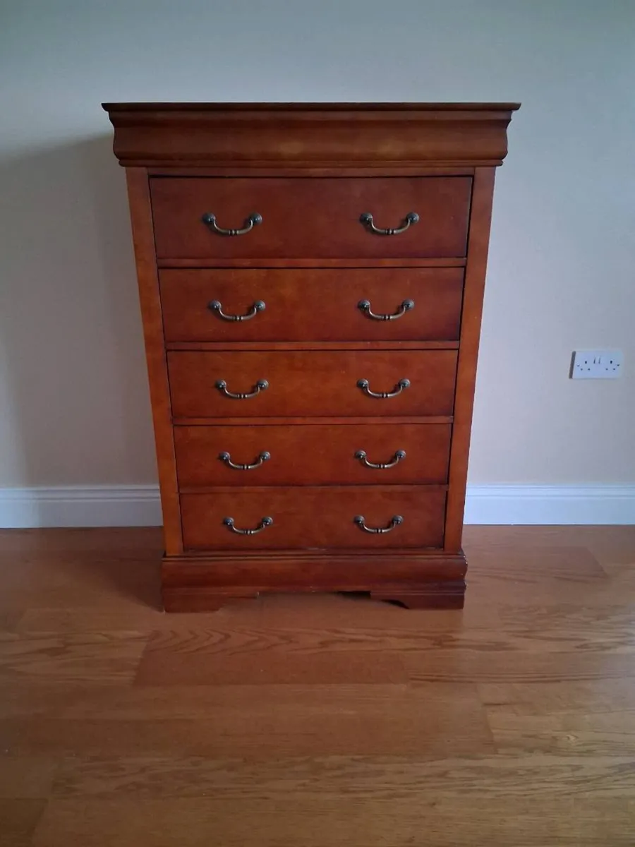 Louis Phillippe Mahogany Bedroom Furniture - Image 1