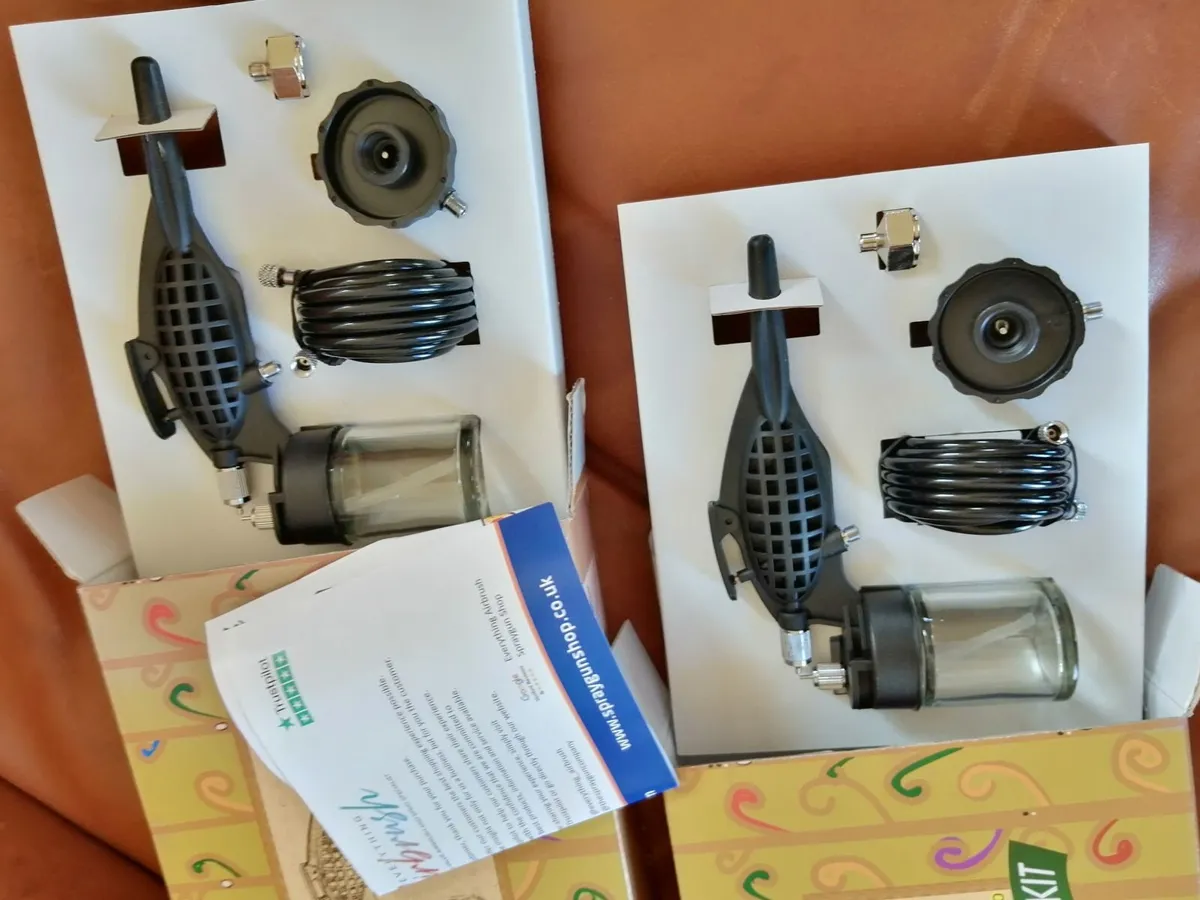 Mini Compressor + Airbrush Kits - Image 4