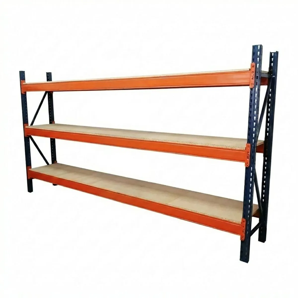 4.1m Mecalux (will not bow) Used Garage Shelving - Image 1
