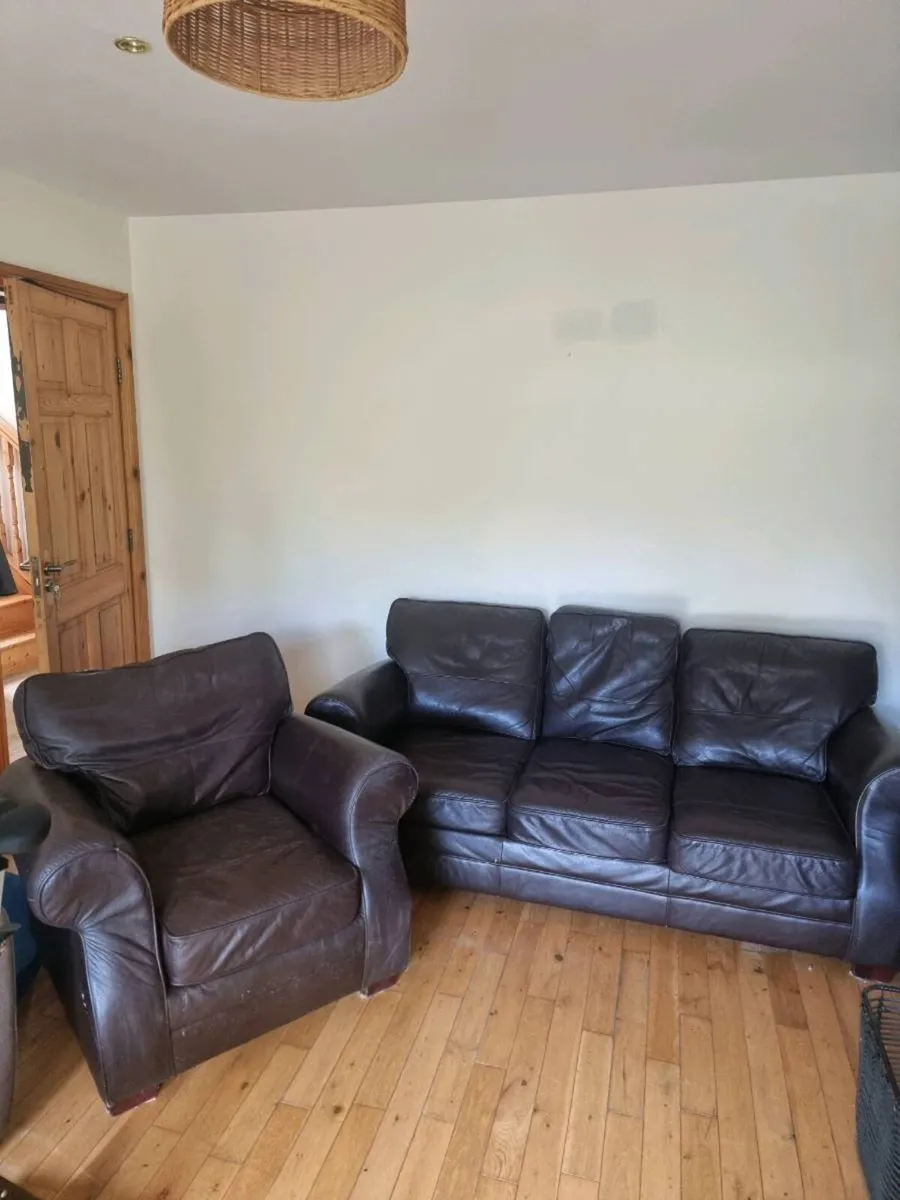 Leather Couches - Image 2