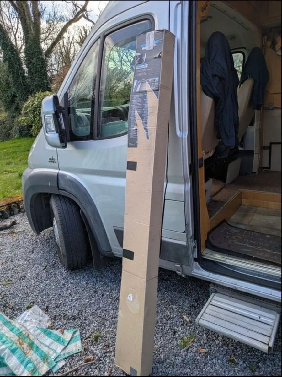 Camper Van Fly Screen for side Door - Image 1