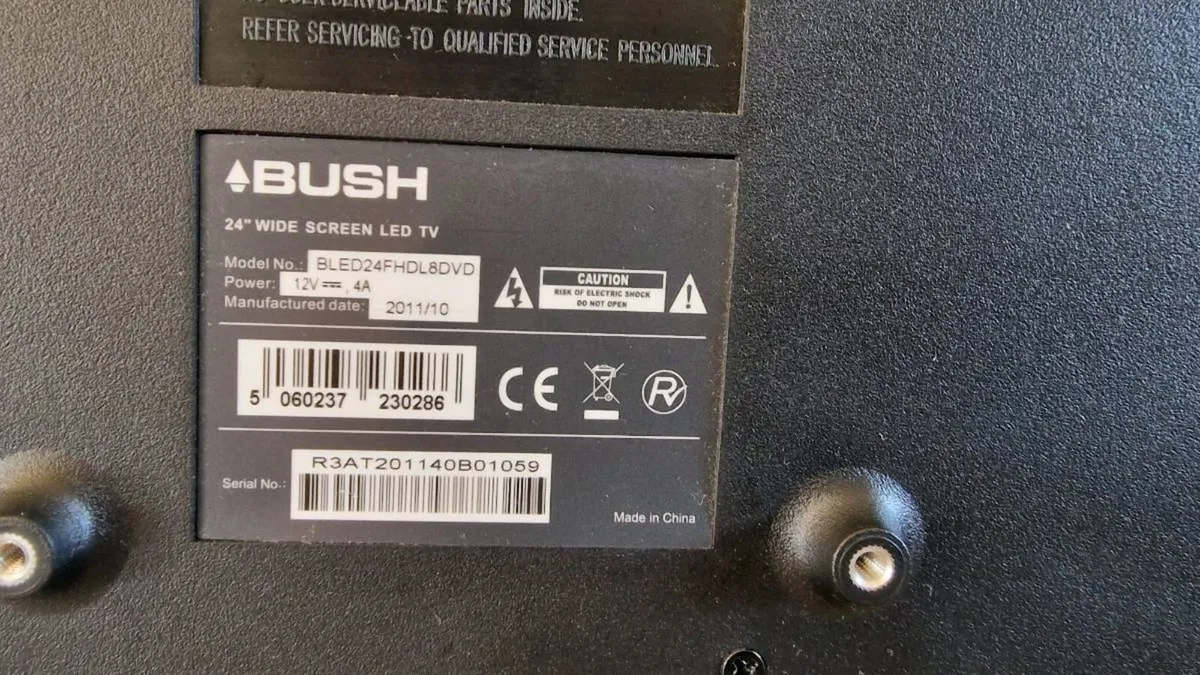 Bush 24‑inch LED TV/DVD Combo - Image 2