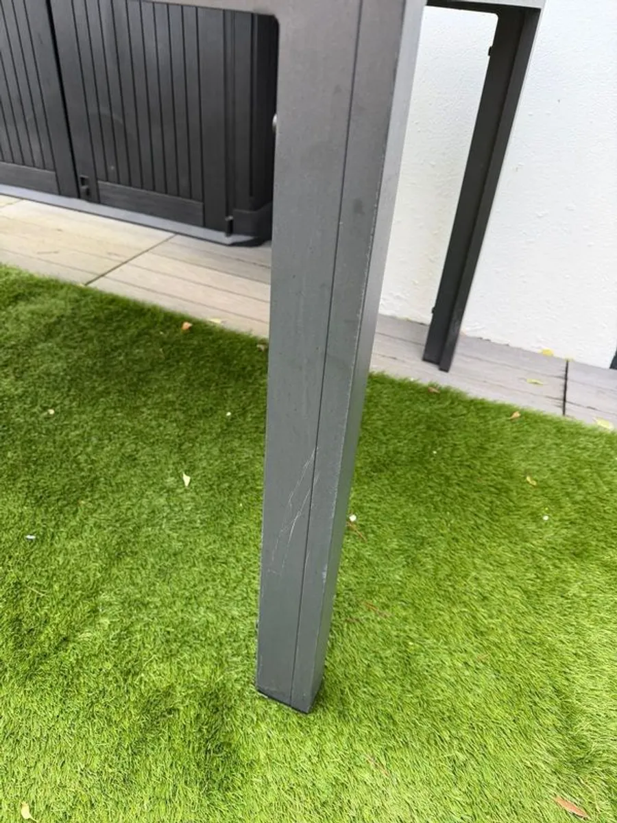 outdoor table black / grey - Image 4