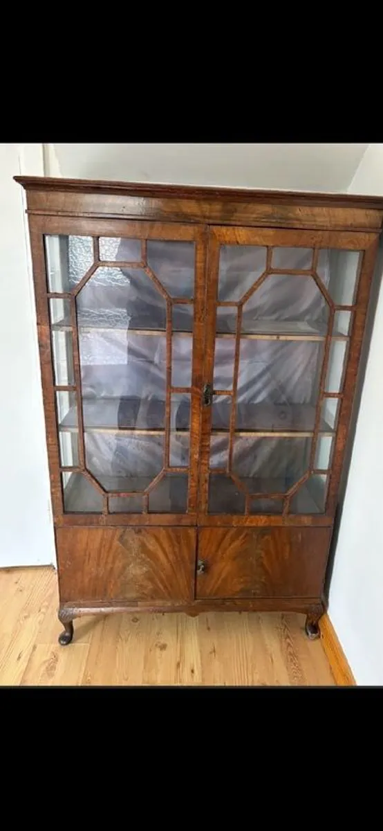 edwardian china cabinet