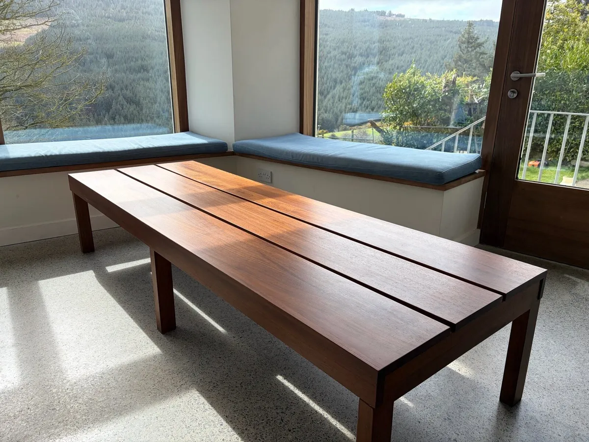 Custom Iroko Bench / Daybed - Image 1