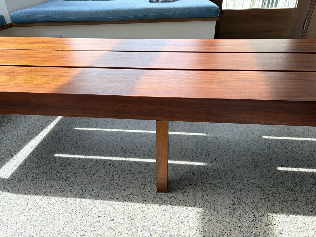 Custom Iroko Bench / Daybed - Image 3