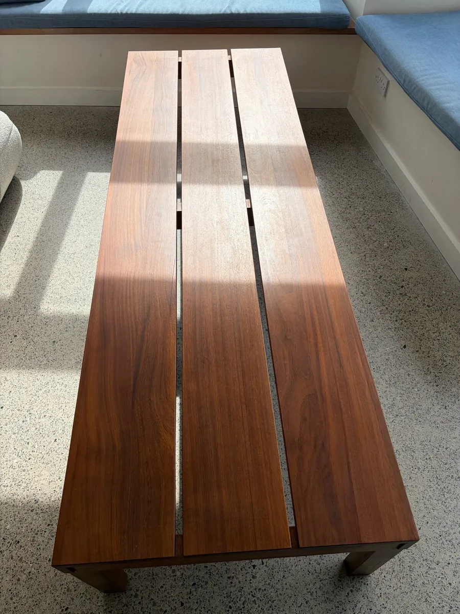Custom Iroko Bench / Daybed - Image 4