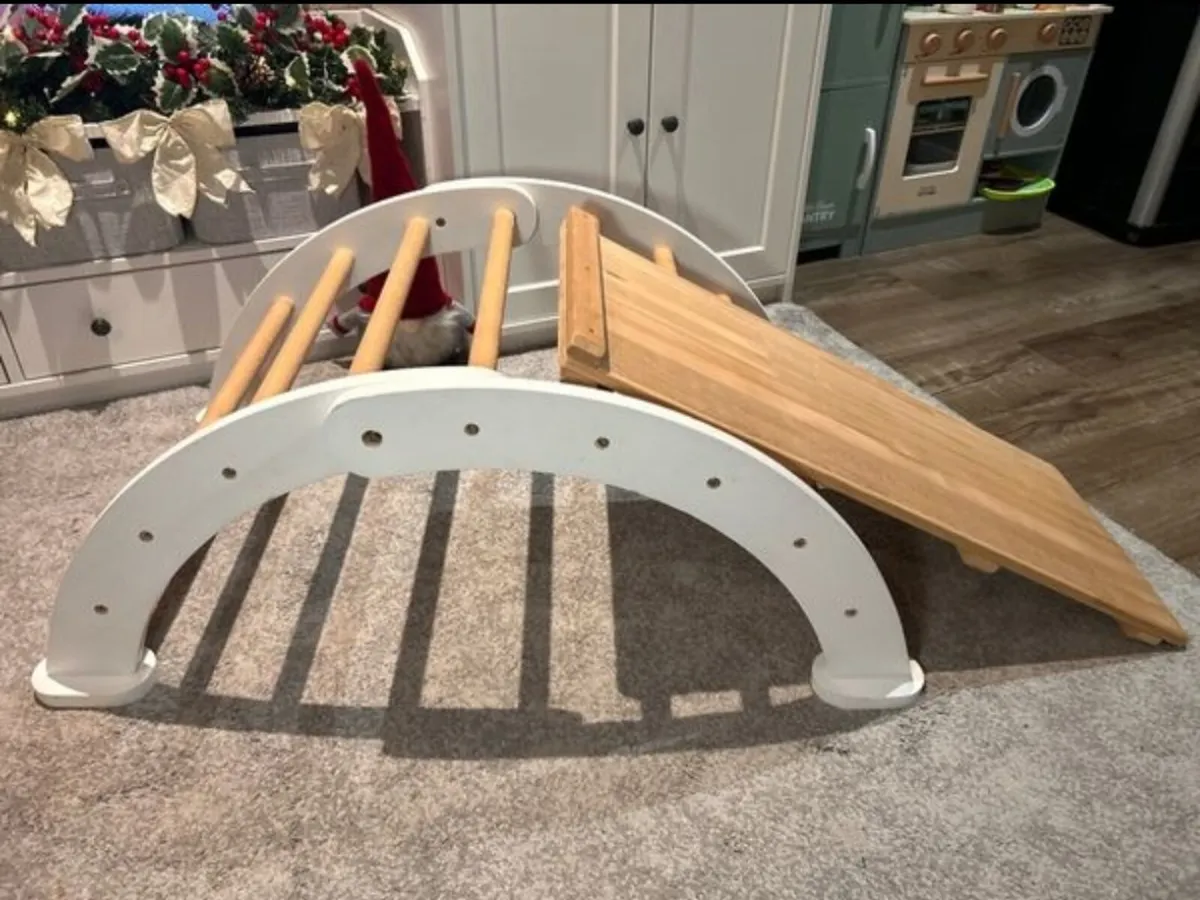 Toddler climbing arch & ramp or slide - Image 2