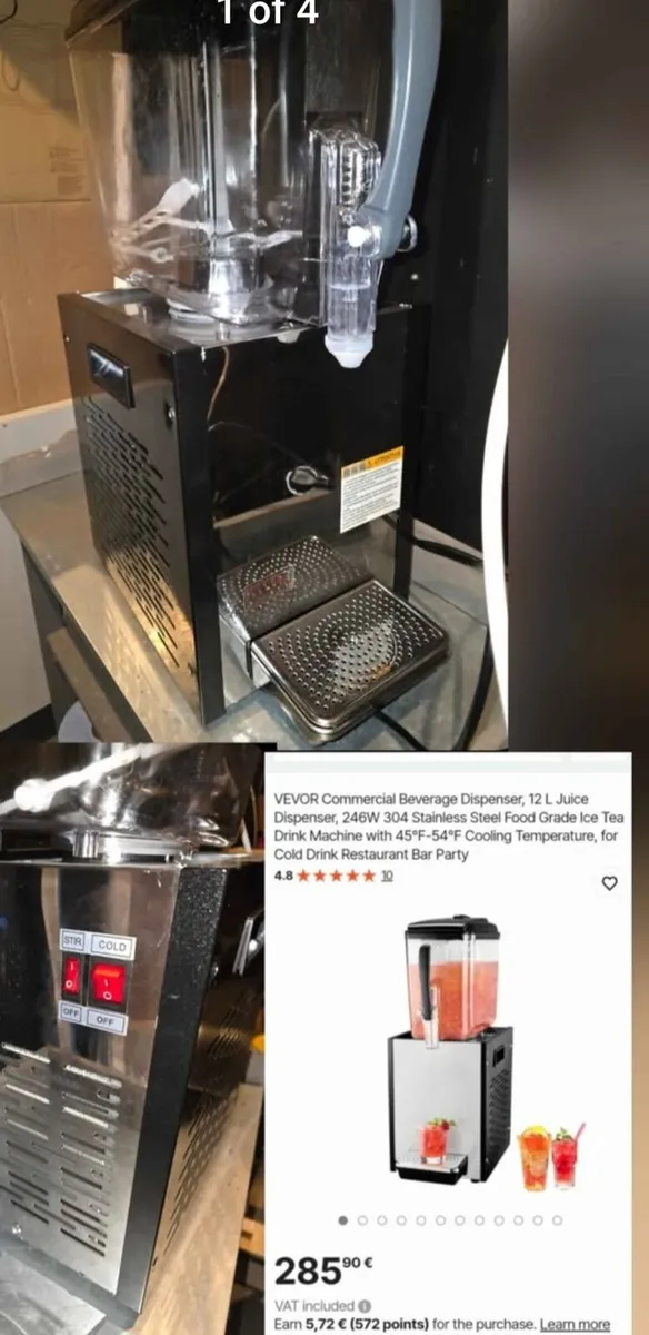 Refrigerated drink dispenser 12L - Image 1