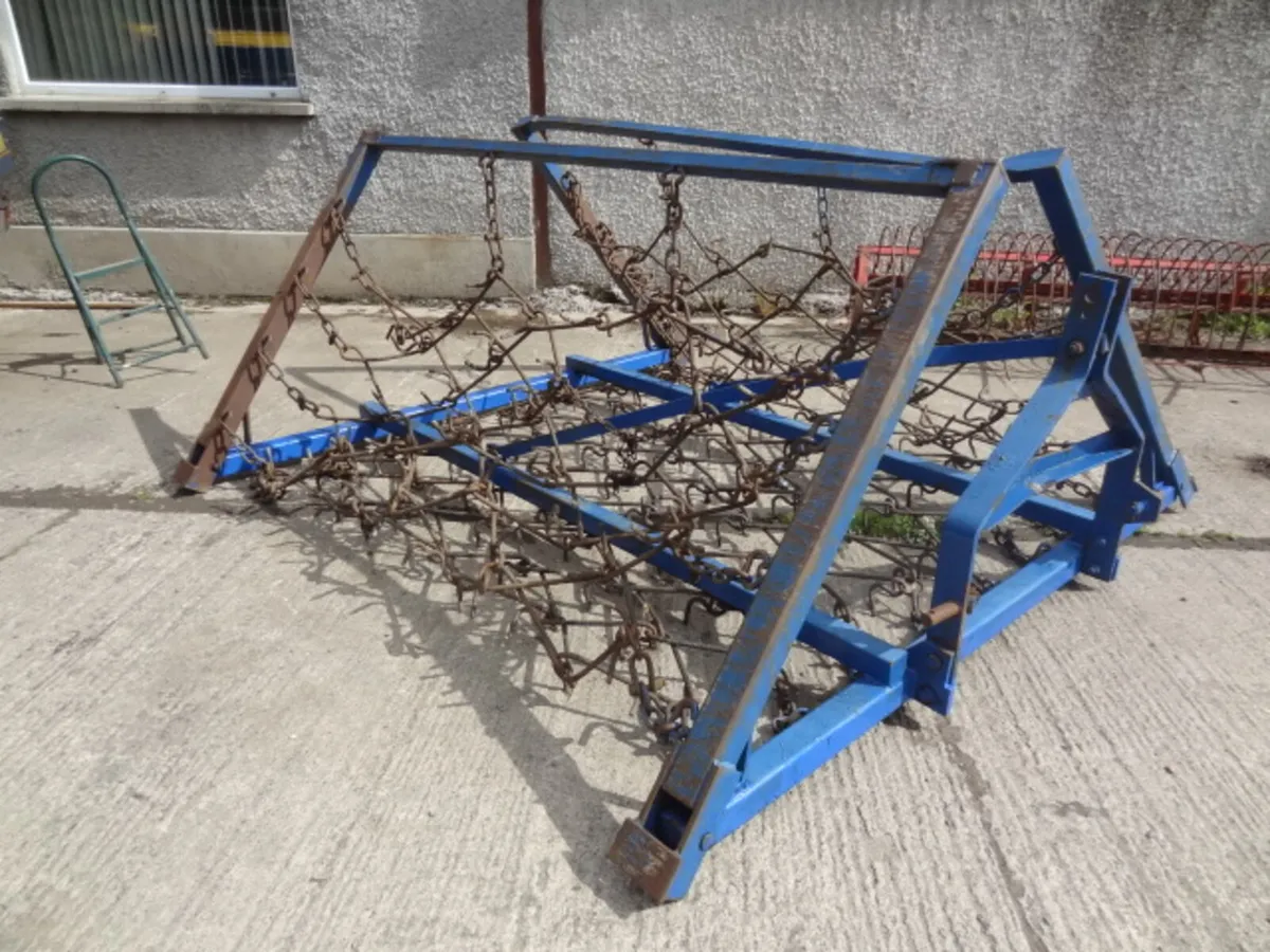 15FT Mounted Chain Harrow - Image 1