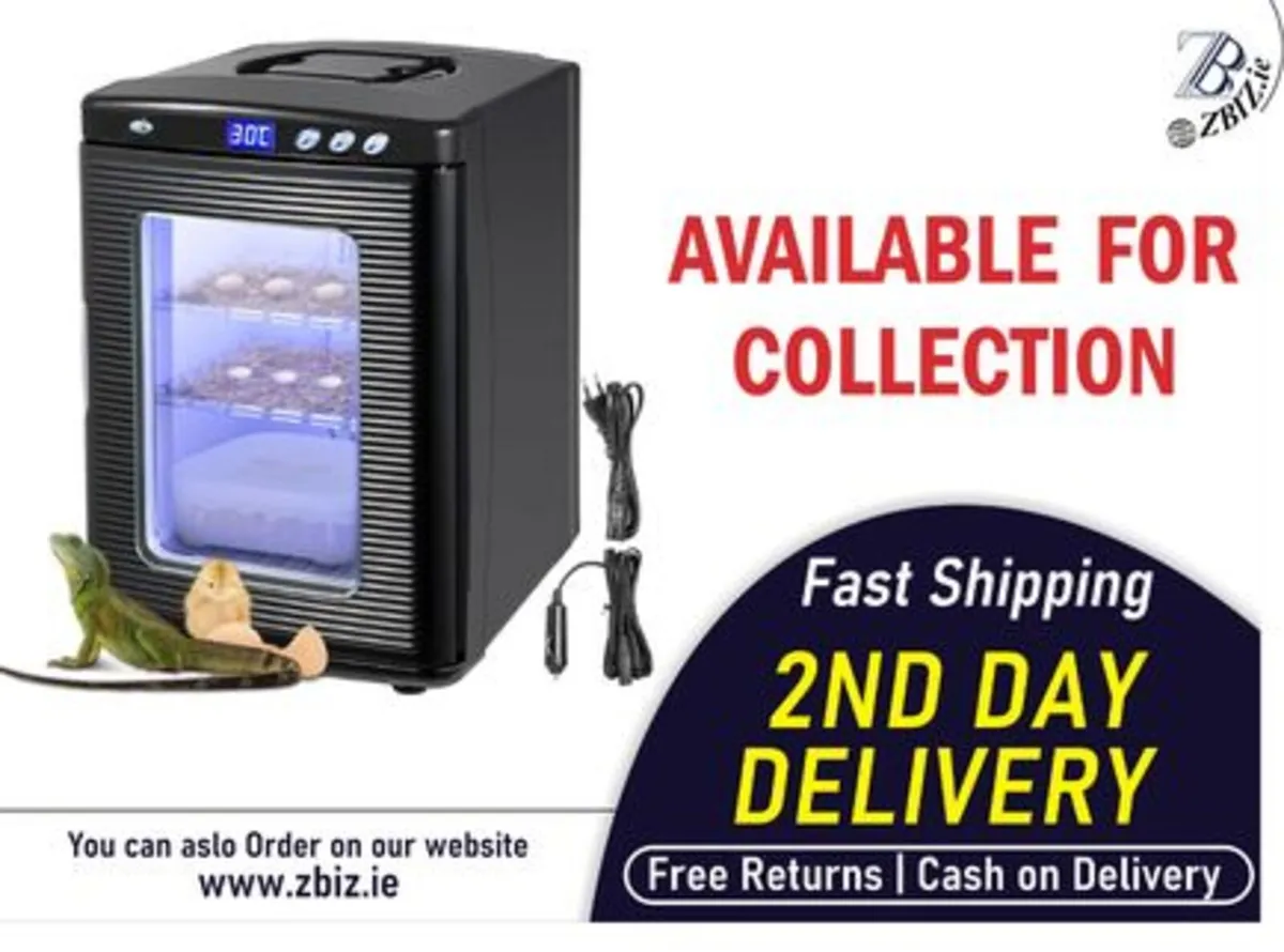 25L Reptile Egg Incubator with Digital Temperature - Image 1