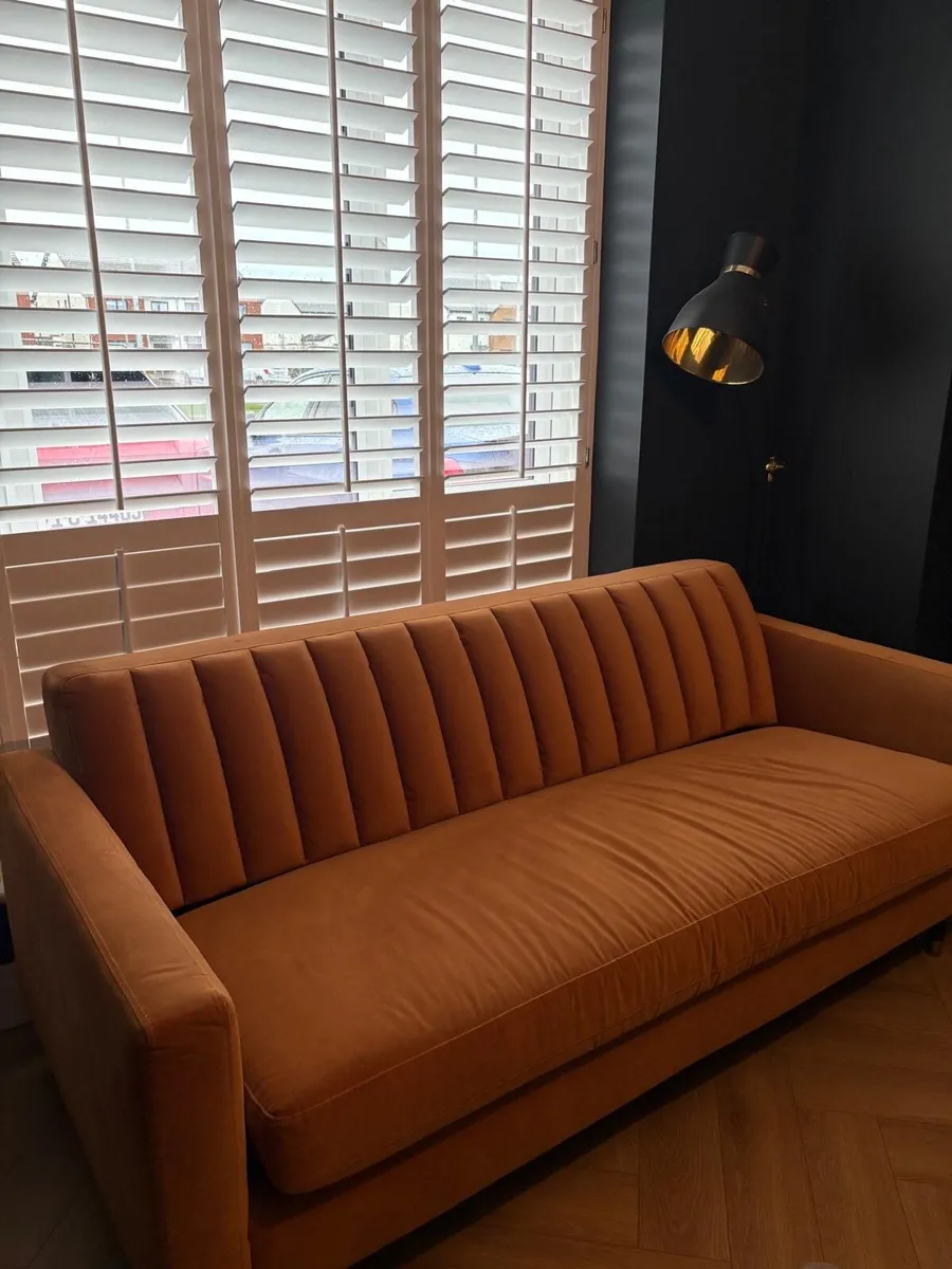 Premium Velvet Couch - Image 3