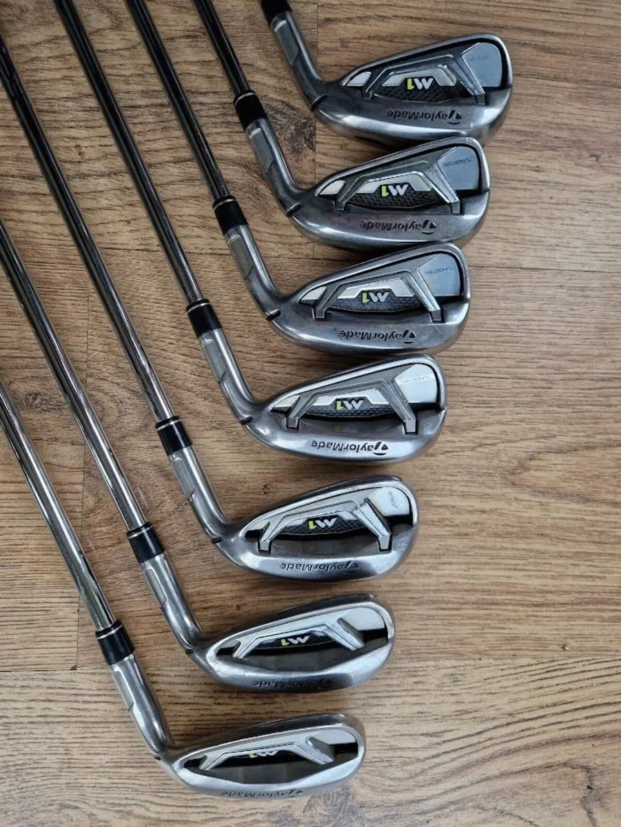 TaylorMade M1 Irons 4–PW – XP95 S300 Stiff - Image 1